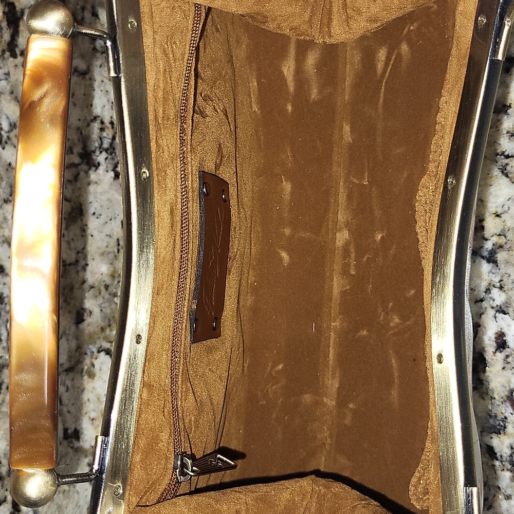 Patricia Nash Kelmscott Frame Satchel - Picture 8 of 14